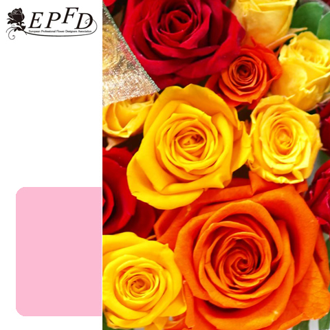 プリザーブドフラワー　ハンドバッグブーケ