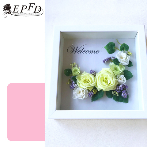 プリザーブドフラワー　ミニフレーム