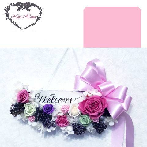 プリザーブドフラワー　ウォールクレッセント