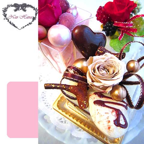 プリザーブドフラワー　スイーツトロワ