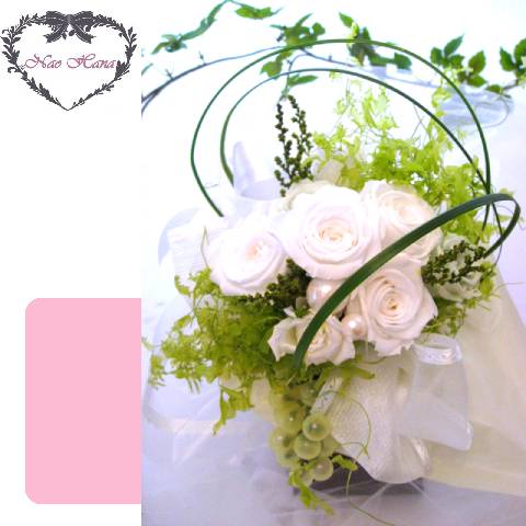 プリザーブドフラワー　パリのミニブーケ