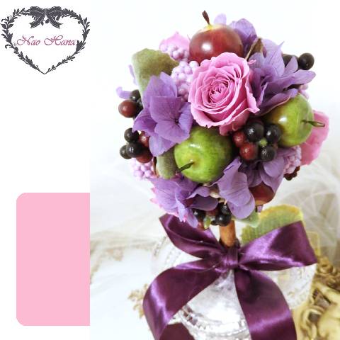 プリザーブドフラワー　ベリートピアリー