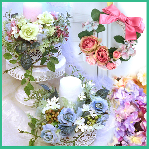 アート造花体験レッスン